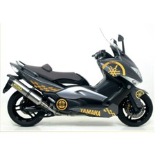 SET ADESIVI ORO CARENE TMAX T-MAX T MAX T-MAX DAL 2008 AL 2011 GRAFICA STICKERS