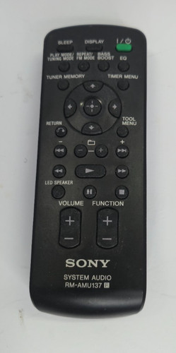 Sony amu137 remote control - remote,