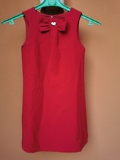 Original Marines vestitino bambina rosso taglia 4 anni messo 1 volta