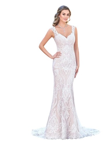 Abito sposa sirena ivoire - da,