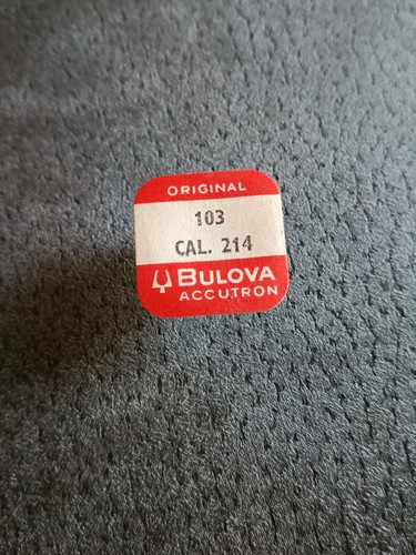 Bulova accutron 103 214 - bulova,