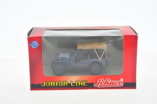 Willys jeep blue schuco - jeep,