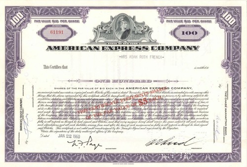 American express - express, co.