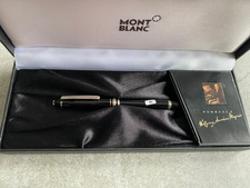 PENNA STILOGRAFICA MONTBLANC WOLFGANG MPOZART PLATINUM COME NUOVA