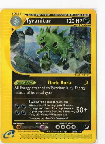 Pokemon tiranitar rara - tiranitar, (66)