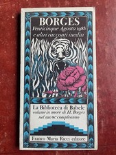 Borges venticinque agosto 1983 - borges,