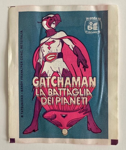 Gatchaman flash bustina - gatchaman,