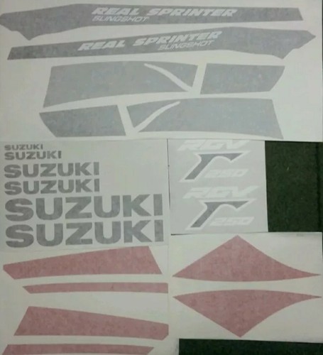 Kit decalcomanie suzuki - decalcomanie, rg250