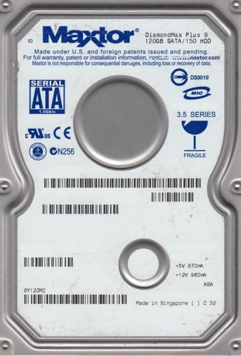 Disco rigido sata maxtor - disco,