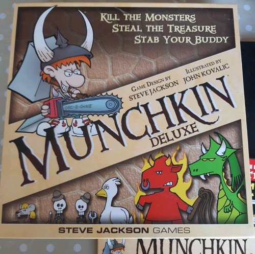 Munchkin deluxe card - game, da