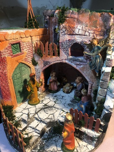 Presepe artigianale base - artigianale, in