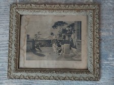 ANTIQUE L.Crosio "Childhood's