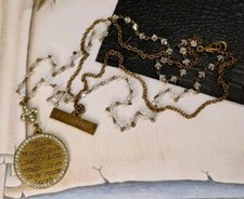 Collana doppio filo SISI AMBRA