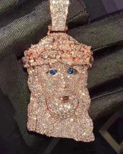 Ciondolo fiore testa di Gesù