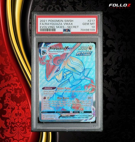 Carta pokemon rayquaza - carta,