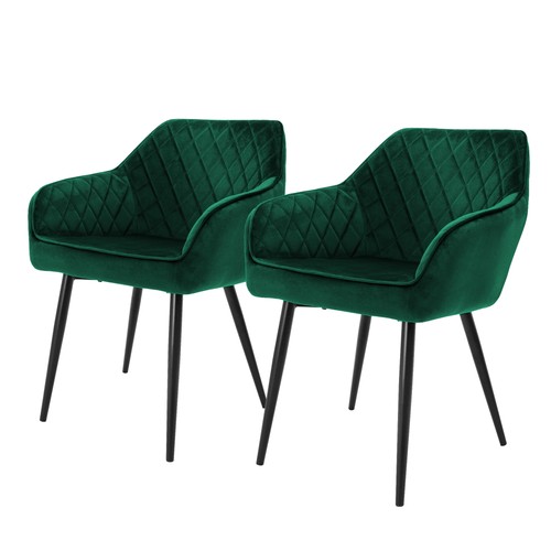 Set sedie imbottite sala da - 2,