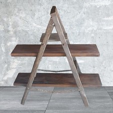 ANTICA SCALA LEGNO PORTAVASI LEGNO FIORIERA LEGNO LIBRERIA LEGNO  CREDENZA LEGNO