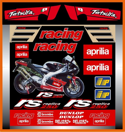 Kit adesivi moto aprilia - moto,