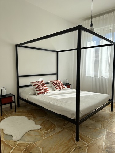 Struttura letto baldacchino - struttura,