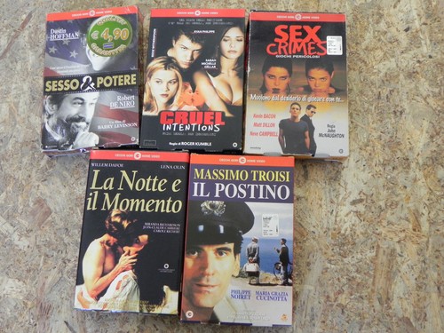 Lotto vhs cecchi gori home - cecchi,