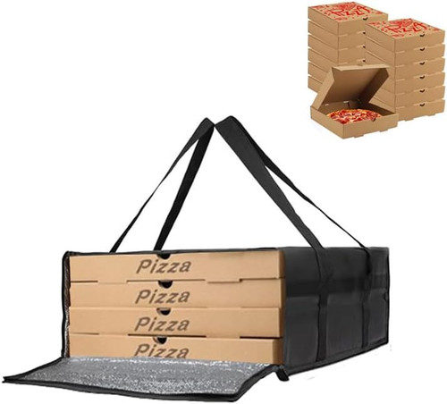 Grande borsa termica per pizza - borsa,
