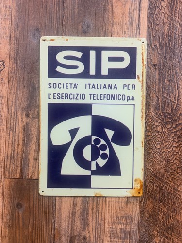 Insegna metallo sip 20x30 - metallo,,