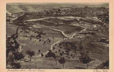 Jerusalem  Yerushalayim Israel Panorama Blick vom Mount Scopus