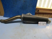 Silenziatore sinistro scarico