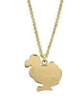 Dodo Glam Pendente in acciaio  Yellow Gold  by Glam Rock