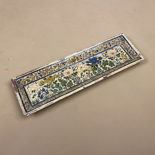 Kashmiri floral wooden - kashmiri, tray