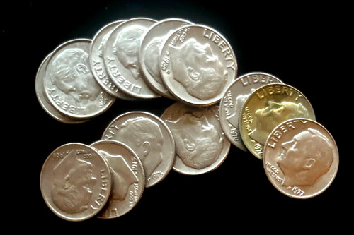 One dime 10 cent usa - 10,