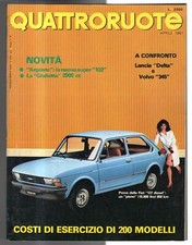 QUATTRORUOTE - N 306, APRILE - 1981