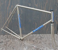 TELAIO E FORCELLA bici da strada NOS vintage Benotto 2500 57 cm Columbus bicicletta Campagnolo