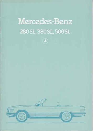 Catalogue brochure mercedes - brochure,