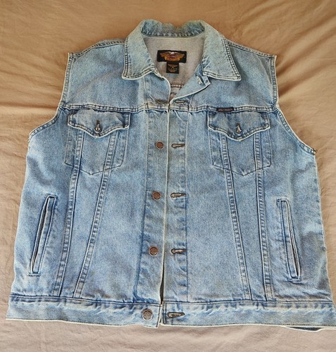 Giacca smanicata gilet denim