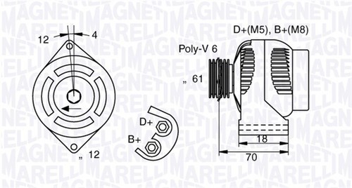 Alternatore 063377005010