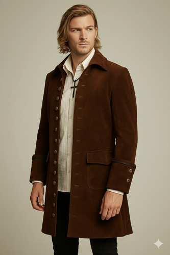 Cappotto sartoriale marrone - cappotto,