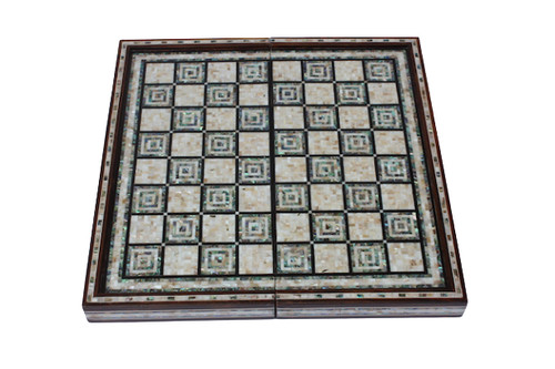 Scacchiera backgammon egiziana - scacchiera,