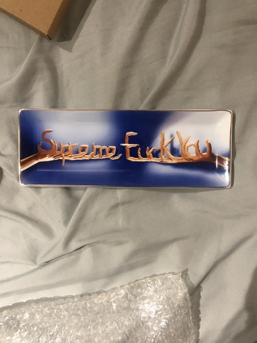 Supreme fuck you vassoio blu - fuck-u,