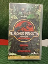 VHS JURASSIC PARK IL MONDO PERDUTO GOLDBLUM ATTENBOROUGH  MOORE VAUGHN M