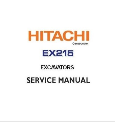 Fiat hitachi ex215 - hitachi, manuale