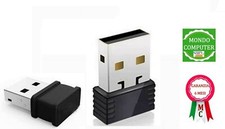 WIFI ADATTATORE USB 150 Mbps PER PC FISSO E PORTATILE 