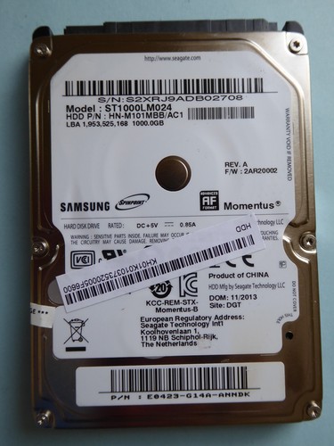 Samsung st1000lm024 m101mbb - st1000lm024, hn-m101mbb