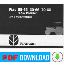 Trattore FIAT Fiatagri 55-66 Manuale uso manutenzione libretto istruzioni ITA