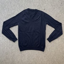 PRADA MAGLIA SCOLLO A V UOMO COTONE E KASHMIR 