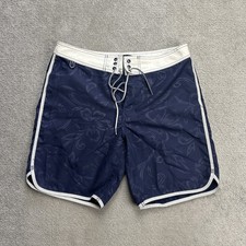 SUNDEK Herren Badehose Badeshorts Gr. 33 USA Beach Board Shorts Surf 25903 Blau