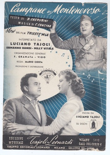 Spartito luciano tajoli - spartito,