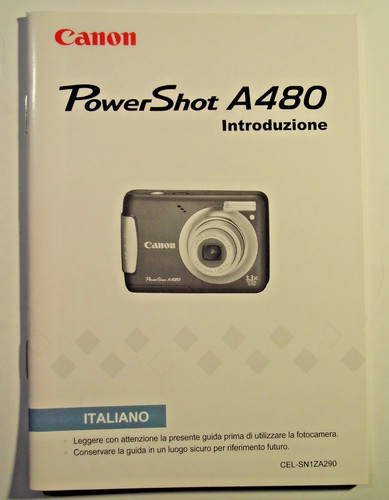 Canon powershot a480 - powershot,