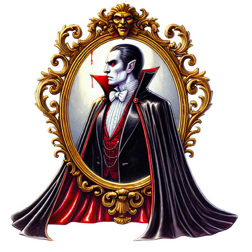 Adesivo murale - , dracula
