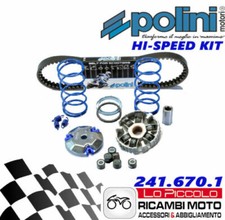 POLINI KIT VARIATORE HI-SPEED + CINGHIA MBK BOOSTER SPIRIT OVETTO NITRO 50